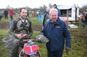 Jack with father John Lee\nWild and Woolly, Blisworth, 26 November 2013